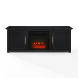 Crosley Camden 58" Low Profile Tv Stand W/Fireplace - KF100558