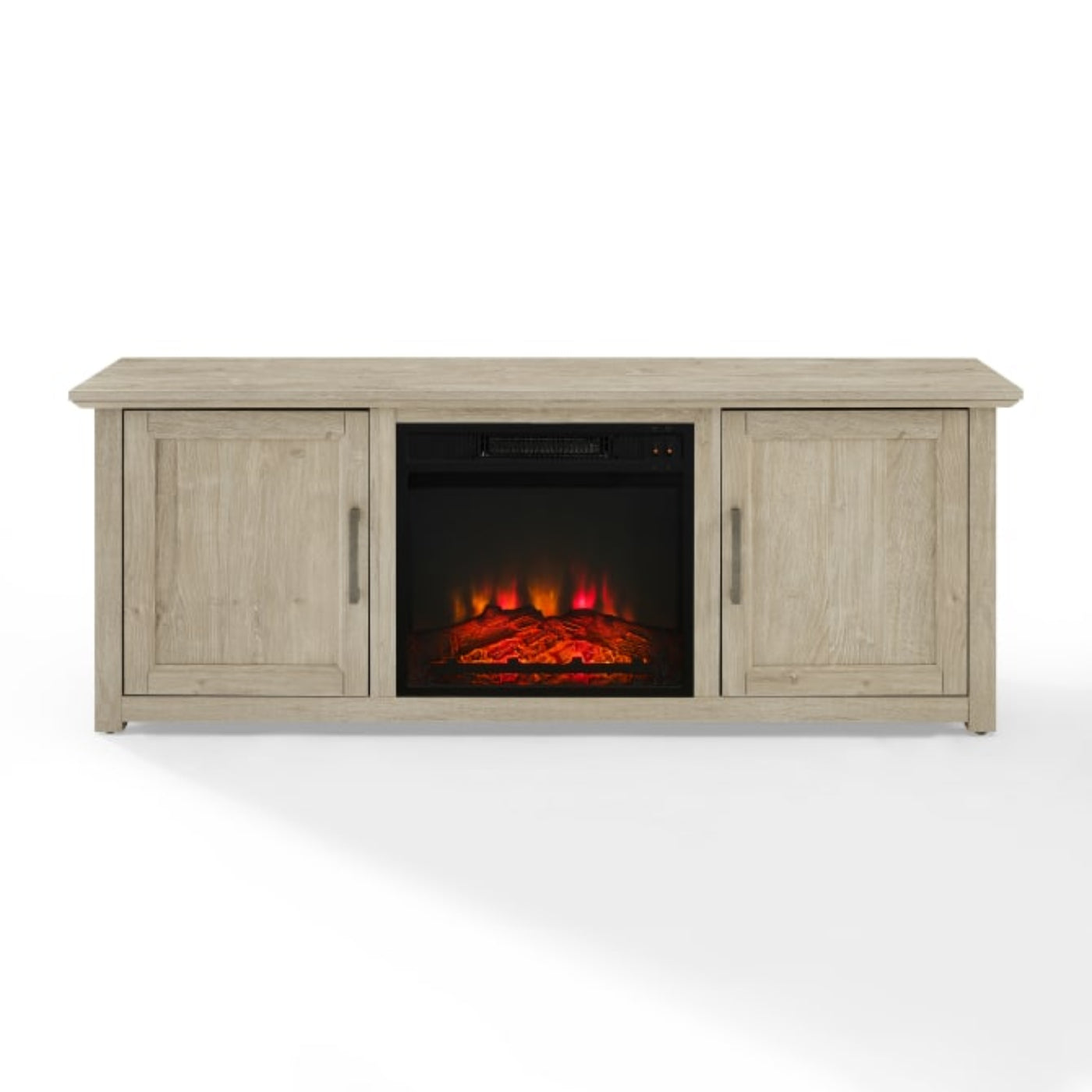 Crosley Camden 58" Low Profile Tv Stand W/Fireplace - KF100558