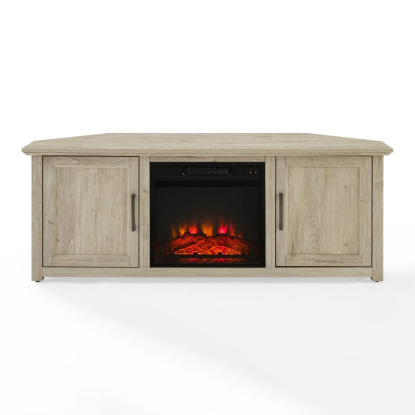 Crosley Camden 58" Corner Tv Stand W/Fireplace - KF100658