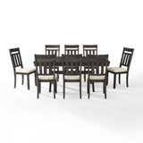 Crosley Hayden 98 Inch 9pc Dining Sets Slate - KF13022SL