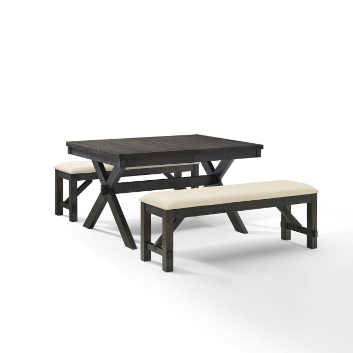 Crosley Hayden 84 Inch 3pc Dining Set - KF13024SL