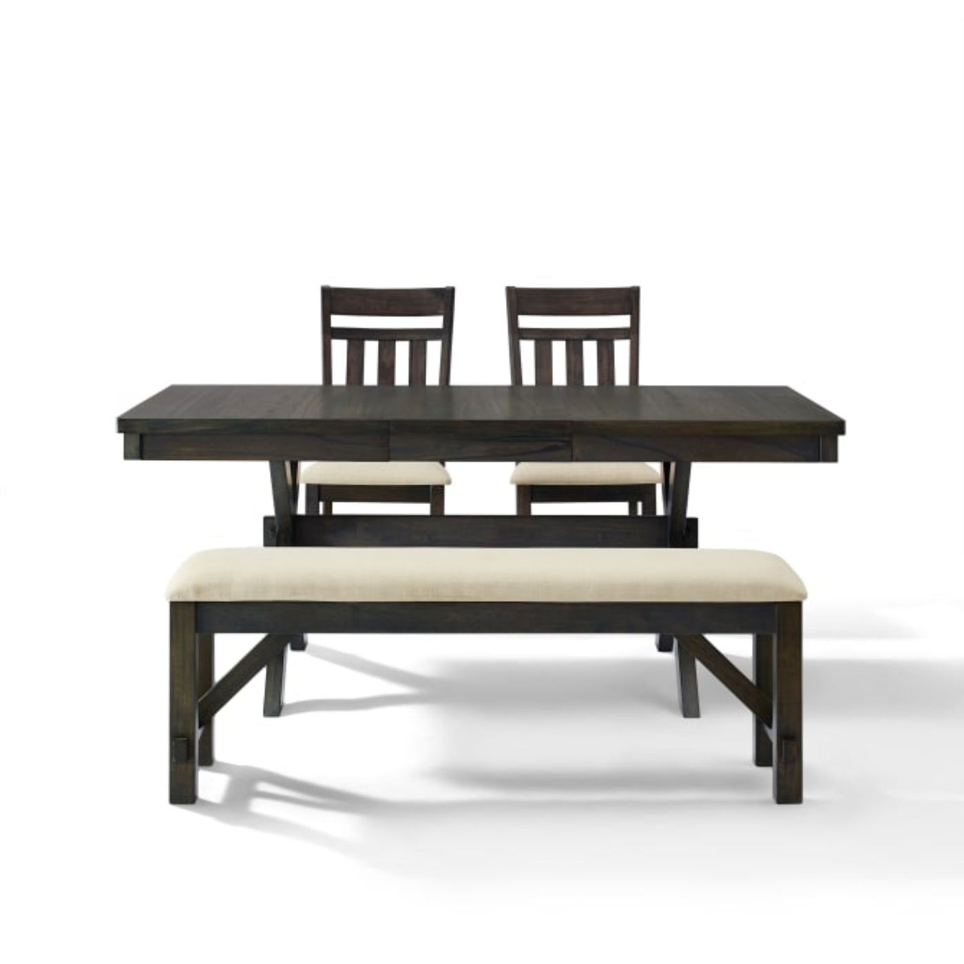 Crosley Hayden 91 Inch 4pc Dining Set - KF13025SL