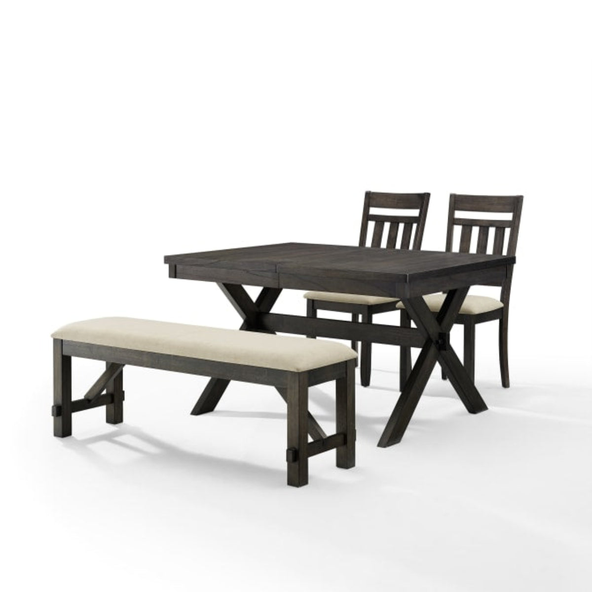 Crosley Hayden 91 Inch 4pc Dining Set - KF13025SL