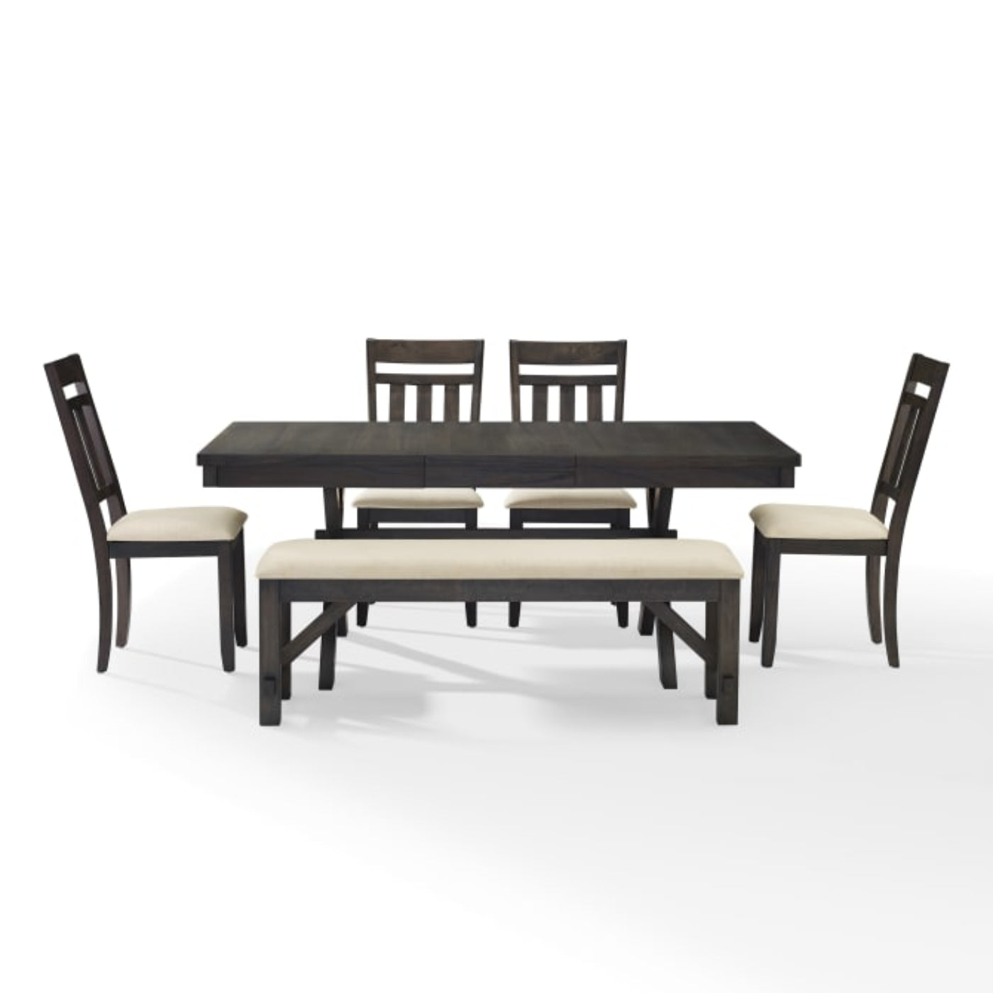 Crosley Hayden 98 Inch 6pc Dining Set Slate - KF13028SL