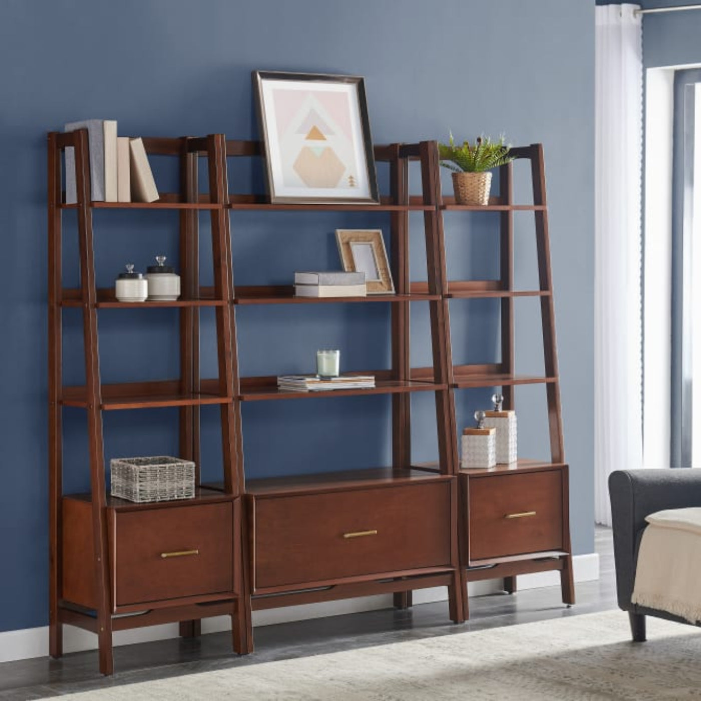 Crosley Landon 82.25 Inch 3pc Etagere Set - KF13040