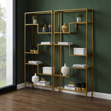 Crosley Sloane 69.50 Inch 2pc Etagere Set - KF13051