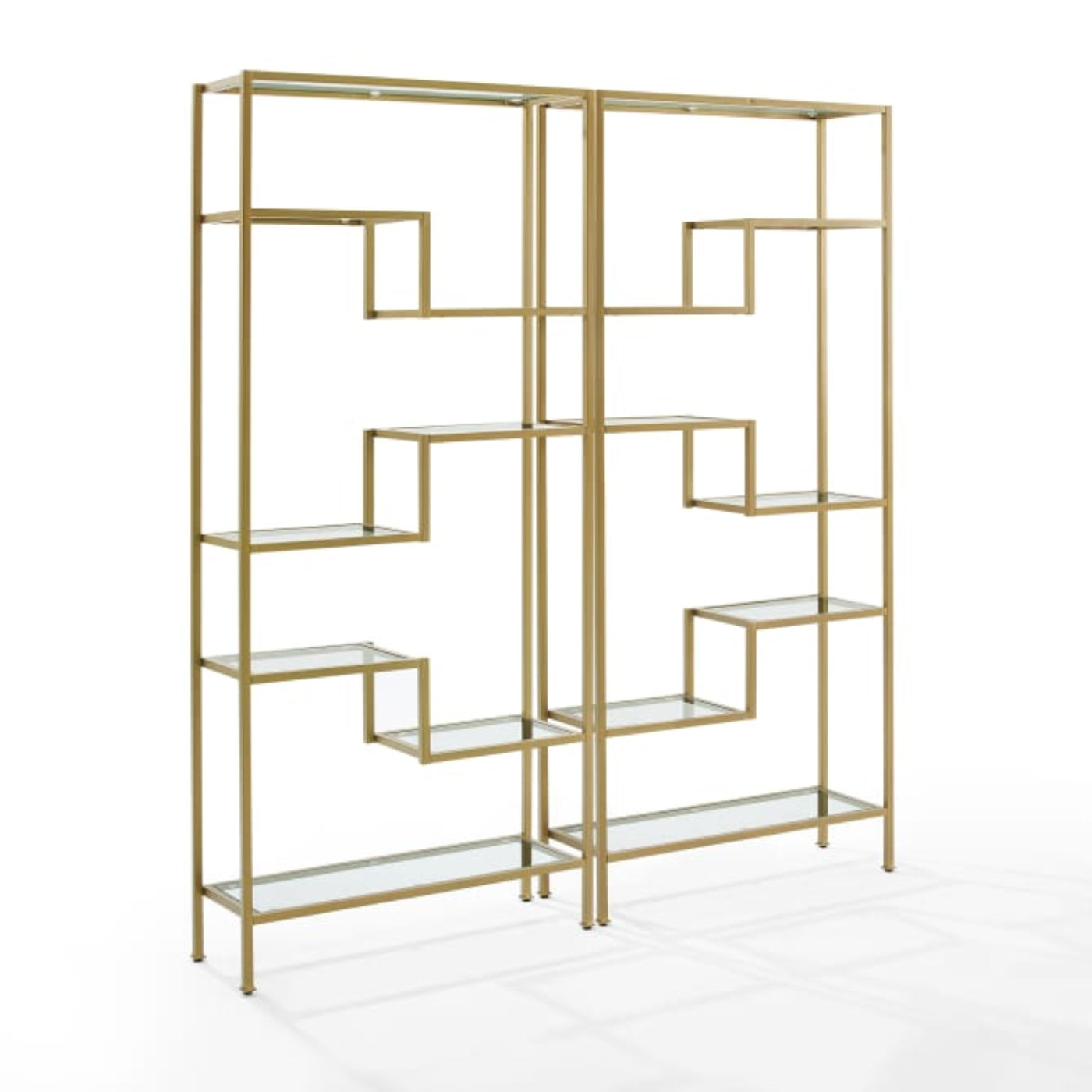 Crosley Sloane 69.50 Inch 2pc Etagere Set - KF13051