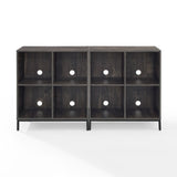 Crosley Jacobsen 57 Inch 2pc Record Storage Cube Bookcase Set - KF13059BR