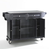 Crosley Full Size 51.50 Inch Stainless Steel Top Kitchen Cart - KF30002E