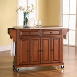 Crosley Full Size 51.50 Inch Stainless Steel Top Kitchen Cart - KF30002E