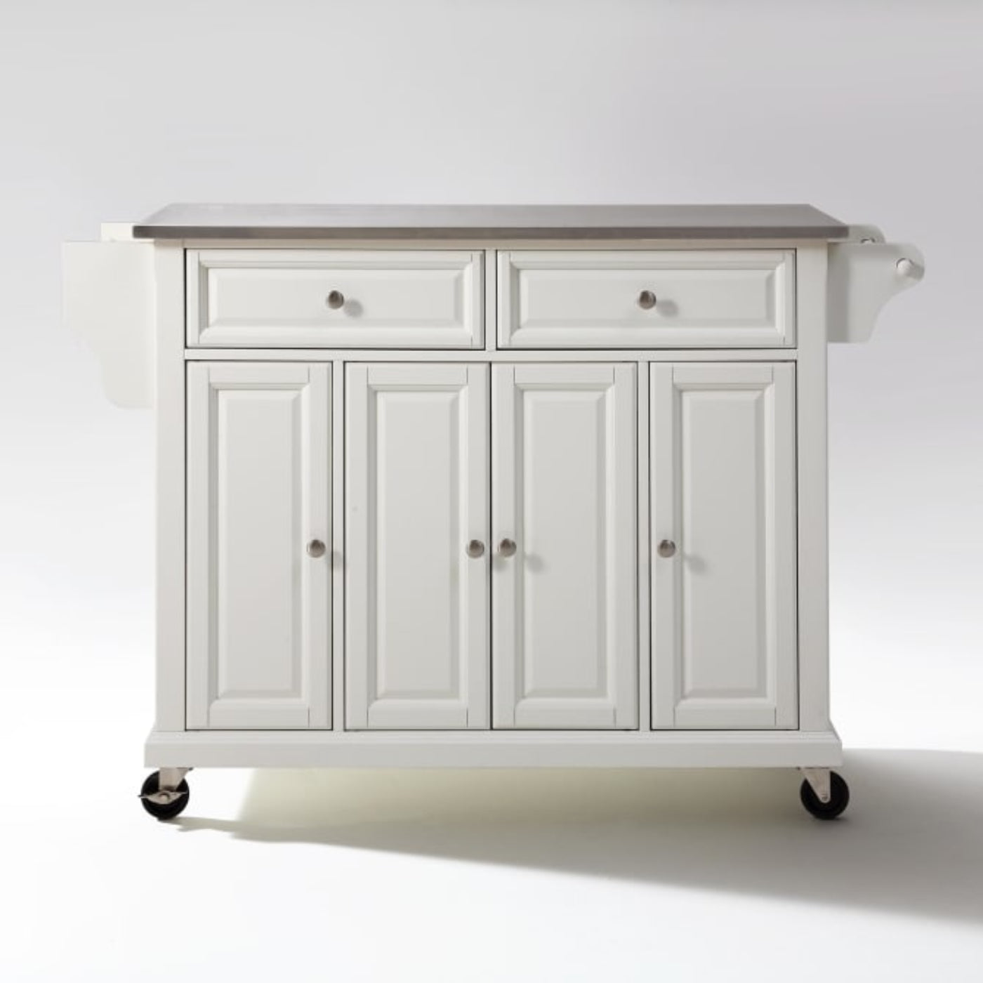Crosley Full Size 51.50 Inch Stainless Steel Top Kitchen Cart - KF30002E