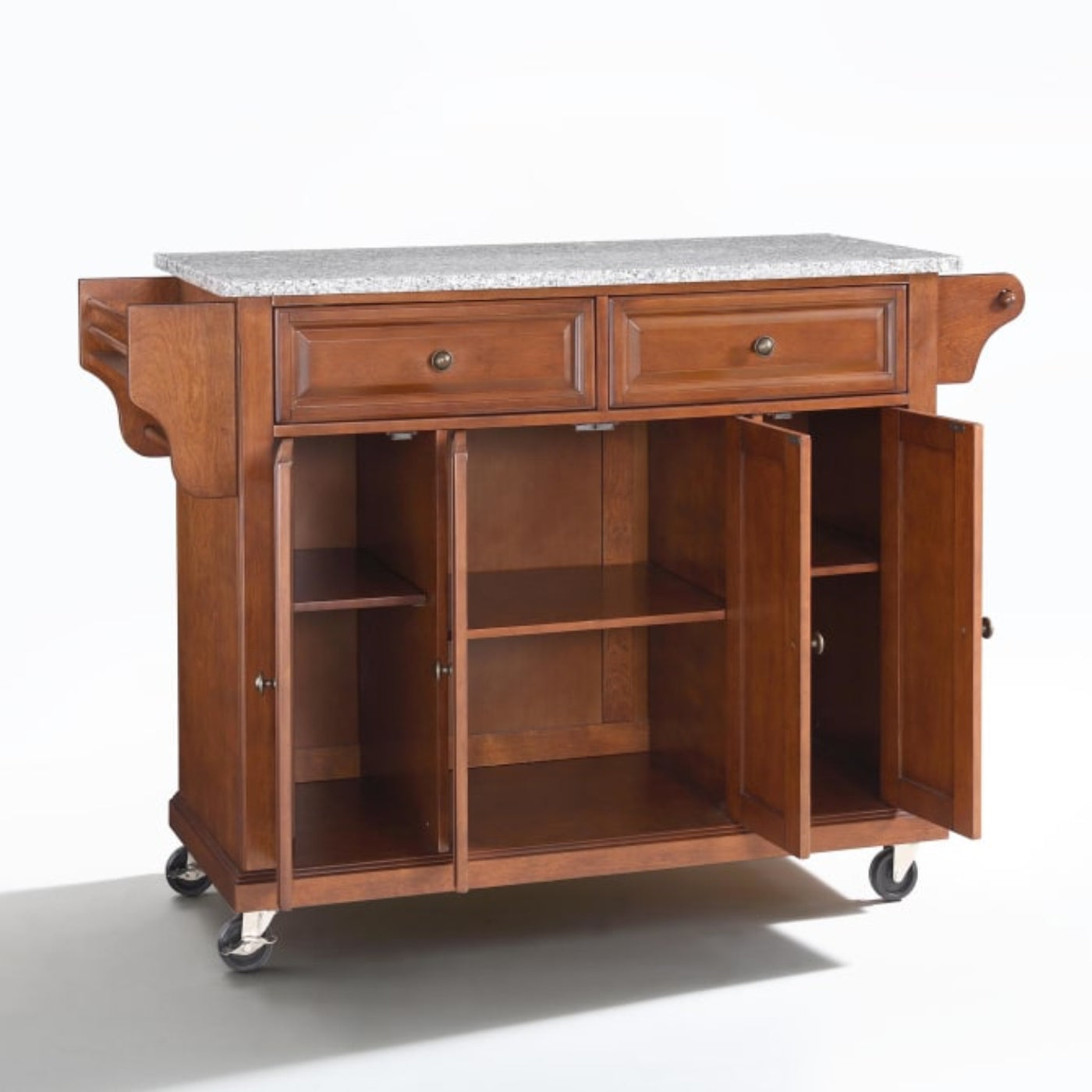 Crosley Full Size 51.50 Inch Granite Top Kitchen Cart - KF30003E