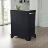 Crosley Lafayette 31 Inch Granite Top Portable Kitchen Island/Cart - KF30020B