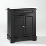 Crosley Lafayette 31 Inch Granite Top Portable Kitchen Island/Cart - KF30020B