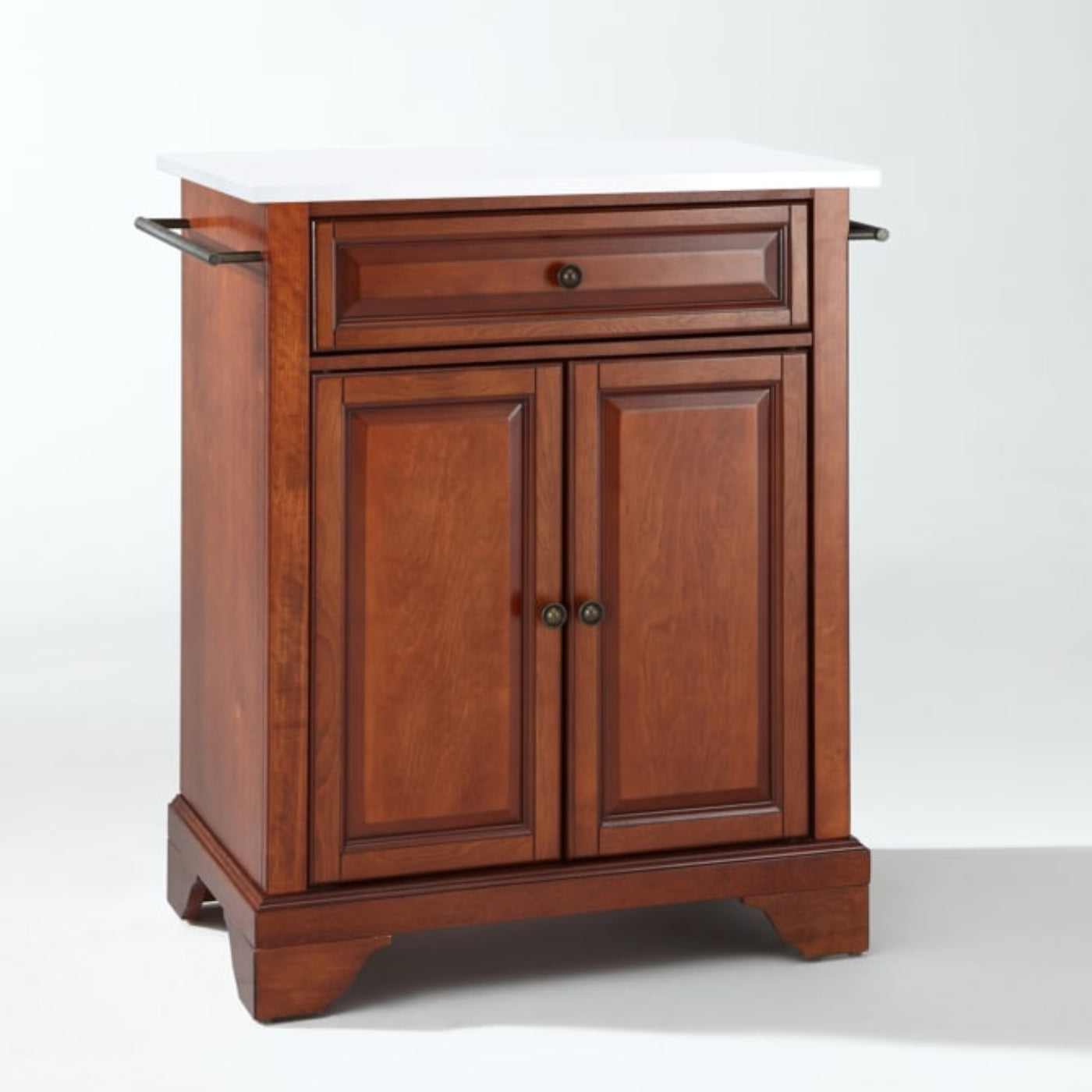 Crosley Lafayette 31 Inch Granite Top Portable Kitchen Island/Cart - KF30020B