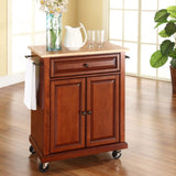 Crosley Compact  31 Inch Wood Top Kitchen Cart -  KF30021E