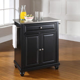 Crosley Cambridge 31 Inch Stainless Steel Top Portable Kitchen Island/Cart - KF30022D