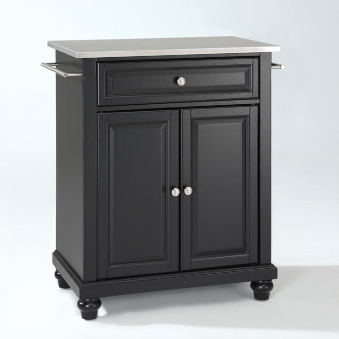 Crosley Cambridge 31 Inch Stainless Steel Top Portable Kitchen Island/Cart - KF30022D