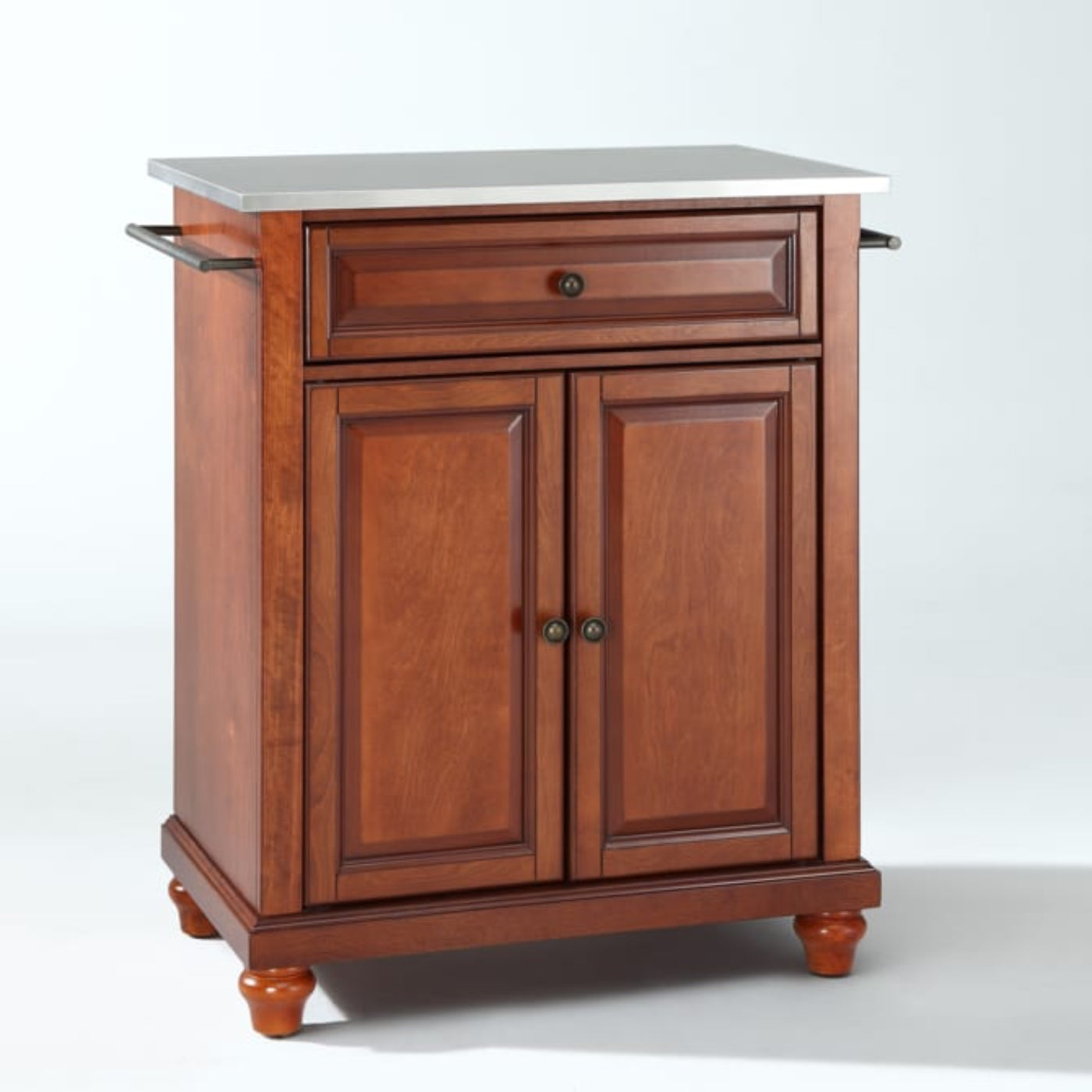 Crosley Cambridge 31 Inch Stainless Steel Top Portable Kitchen Island/Cart - KF30022D