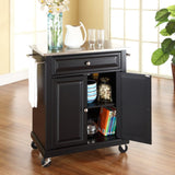 Crosley Compact 31 Inch Stainless Steel Top Kitchen Cart -  KF30022E