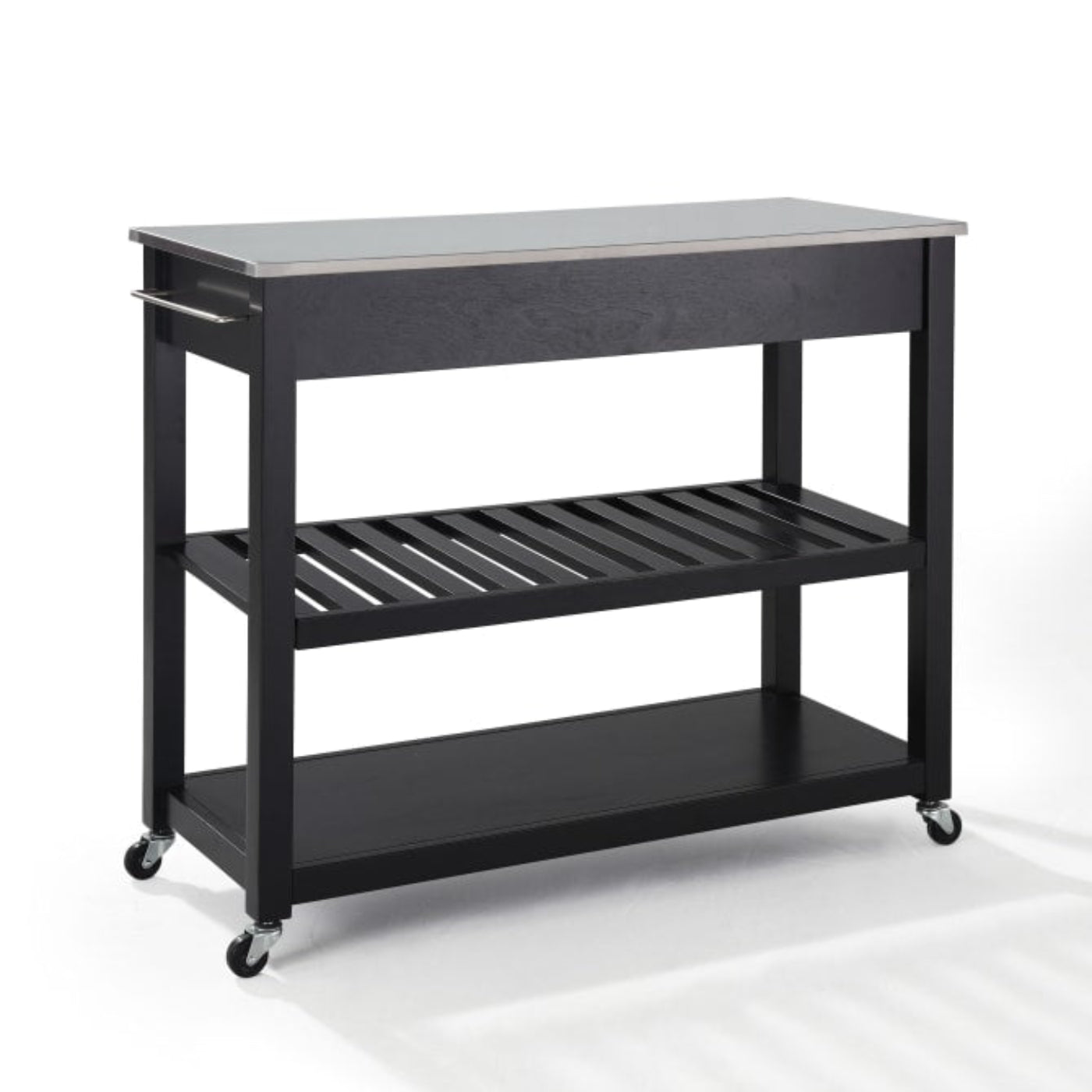 Crosley 43 Inch Stainless Steel Top Kitchen Prep Cart - KF30052