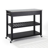 Crosley 43 Inch Stainless Steel Top Kitchen Prep Cart - KF30052
