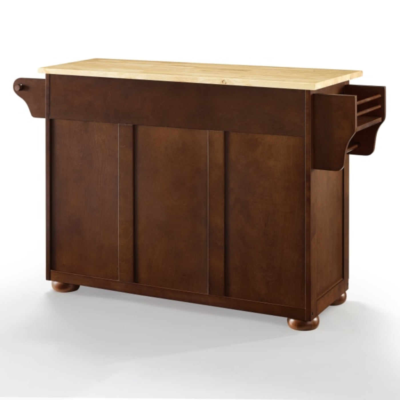 Crosley Eleanor 51.50 Inch Wood Top Kitchen Island Mahogany - KF30171A
