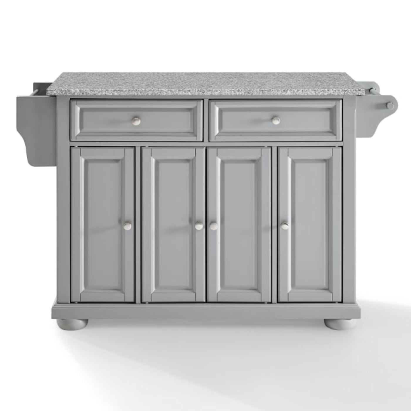 Crosley Alexandria 51.50 Inch Granite Top Full Size Kitchen Island/Cart - KF30203AGY