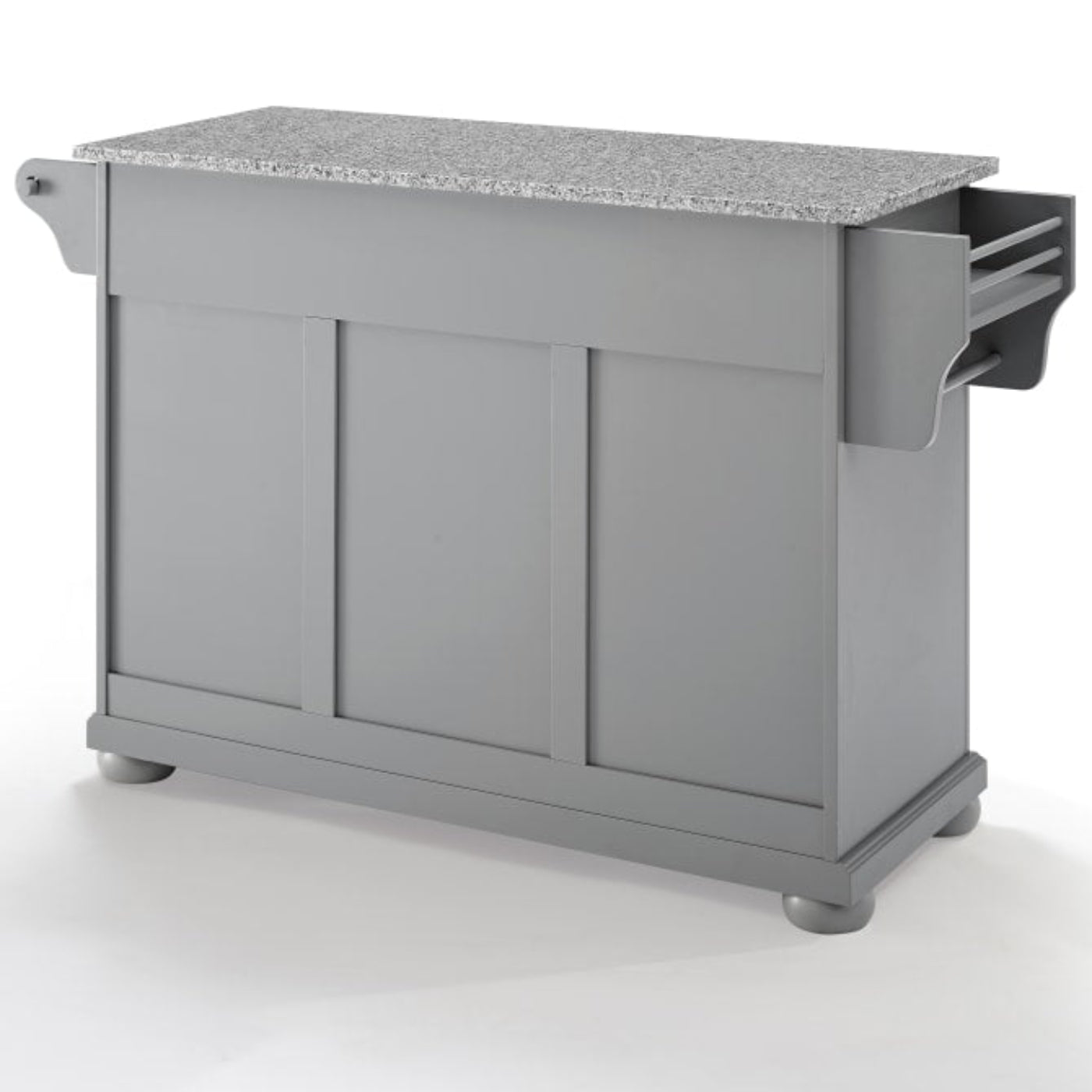 Crosley Alexandria 51.50 Inch Granite Top Full Size Kitchen Island/Cart - KF30203AGY