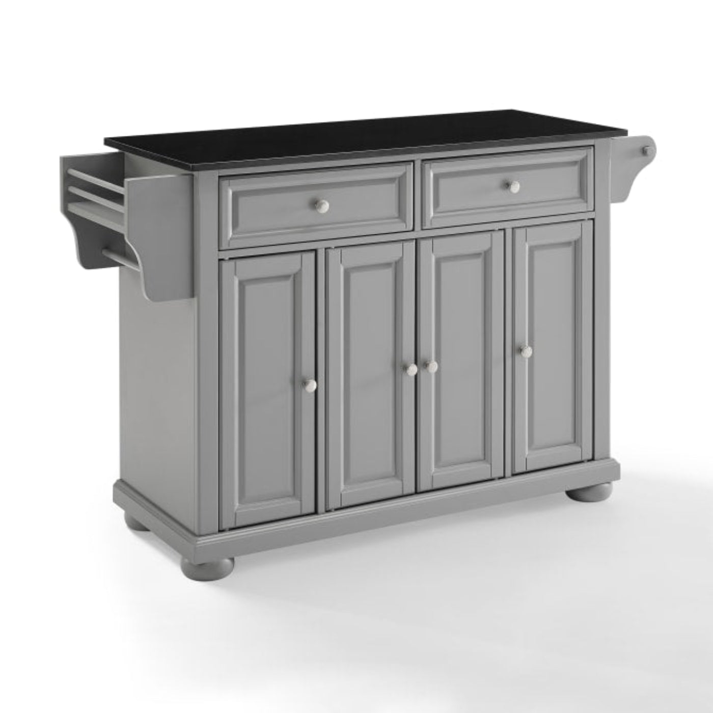 Crosley Alexandria 51.50 Inch Granite Top Full Size Kitchen Island/Cart - KF30204AGY
