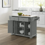 Crosley Alexandria 51.50 Inch Granite Top Full Size Kitchen Island/Cart - KF30205AGY