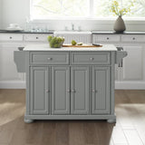 Crosley Alexandria 51.50 Inch Granite Top Full Size Kitchen Island/Cart - KF30205AGY