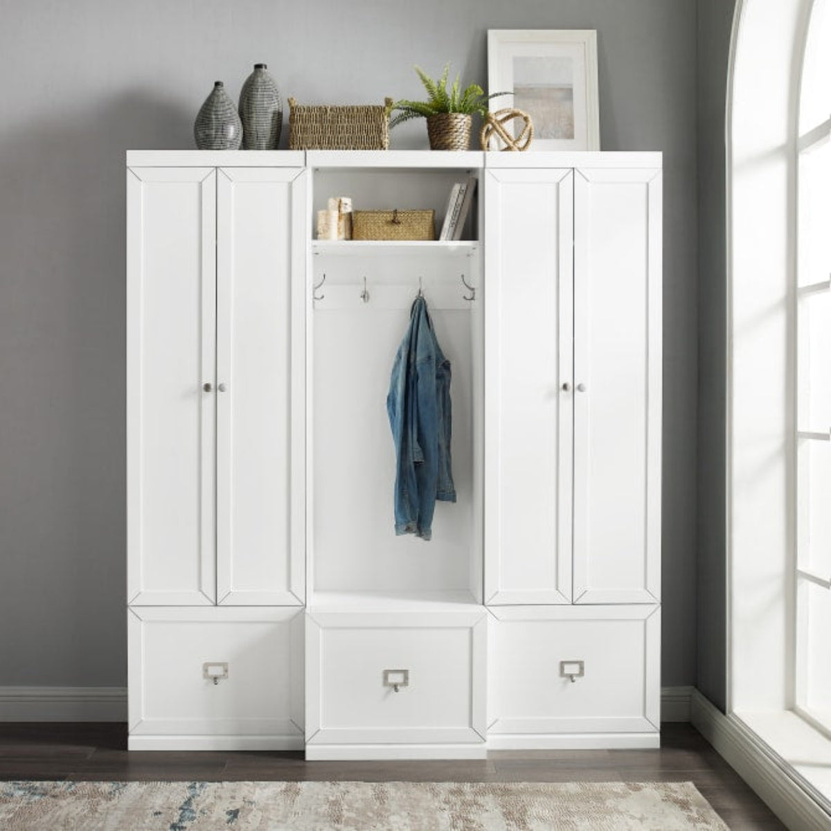 Crosley Harper 66 Inch 3pc Entryway Set - KF31012