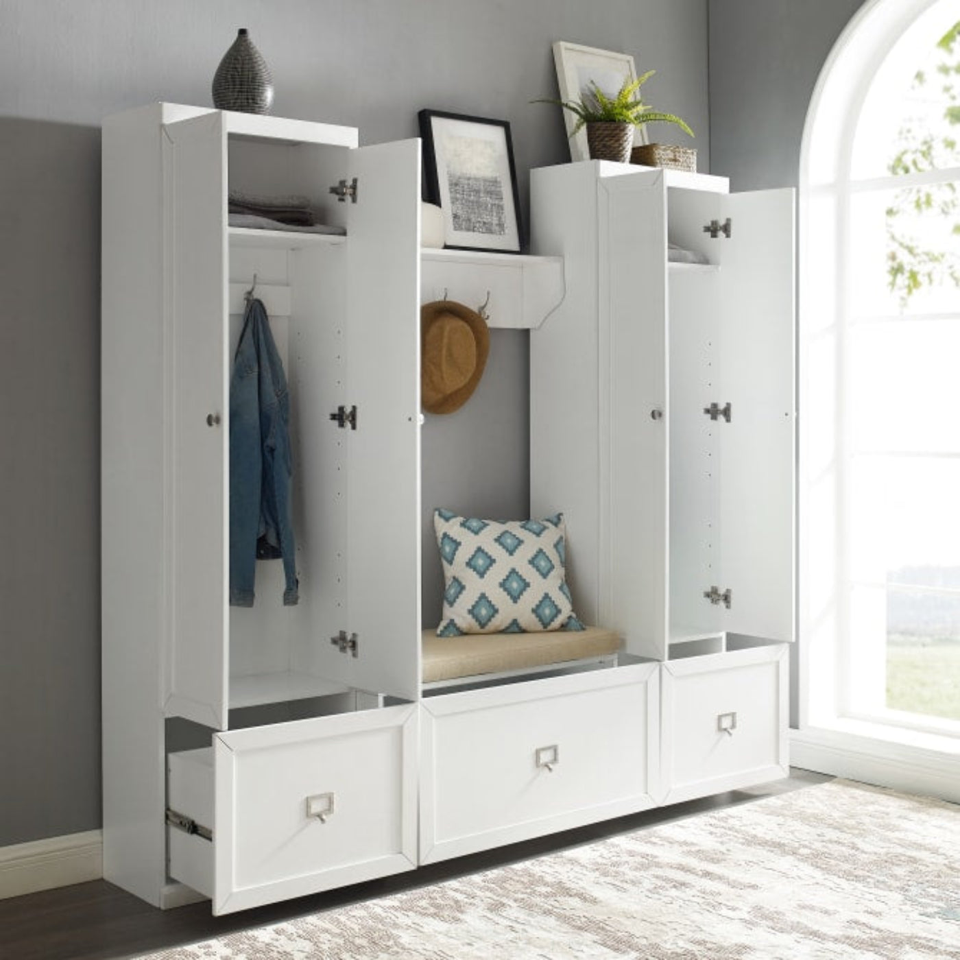 Crosley Harper 4pc Entryway Set - KF31015