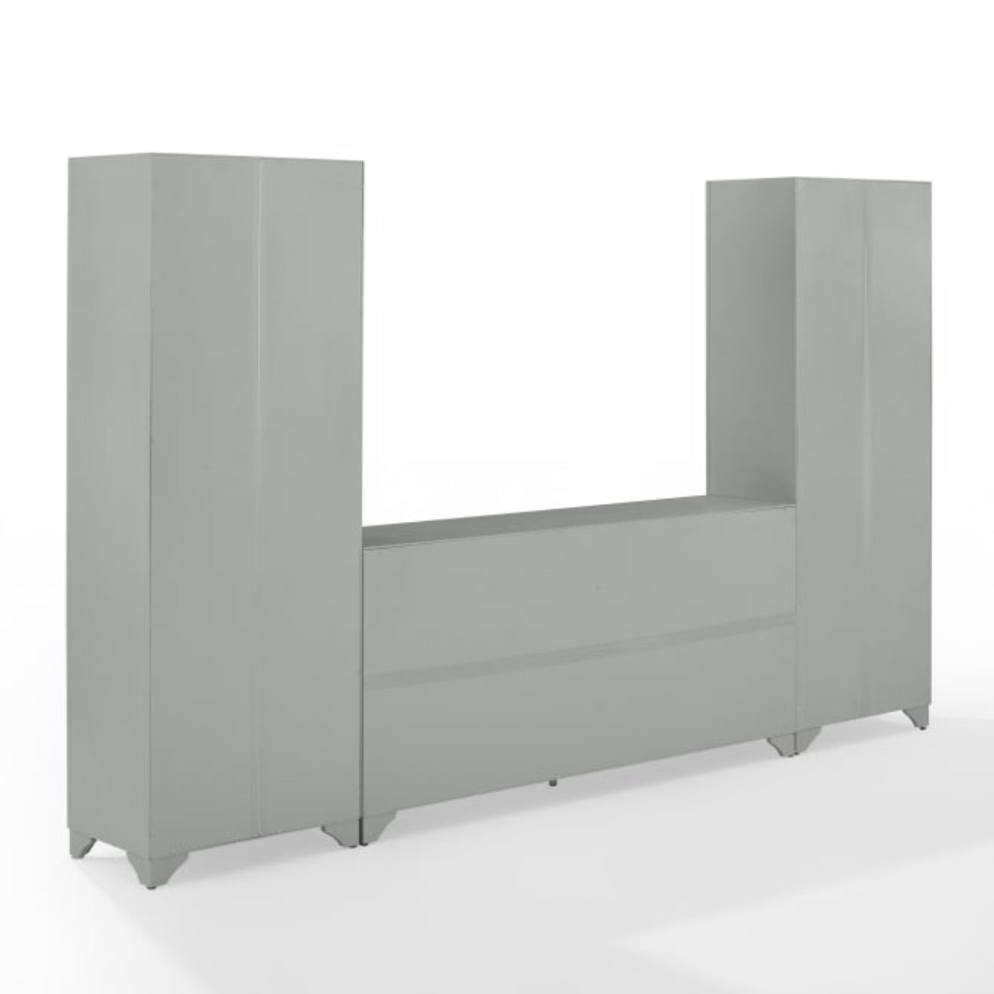 Crosley Tara 3pc Sideboard And Pantry Set - KF33012