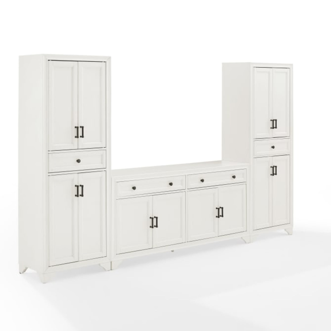 Crosley Tara 3pc Sideboard And Pantry Set - KF33012