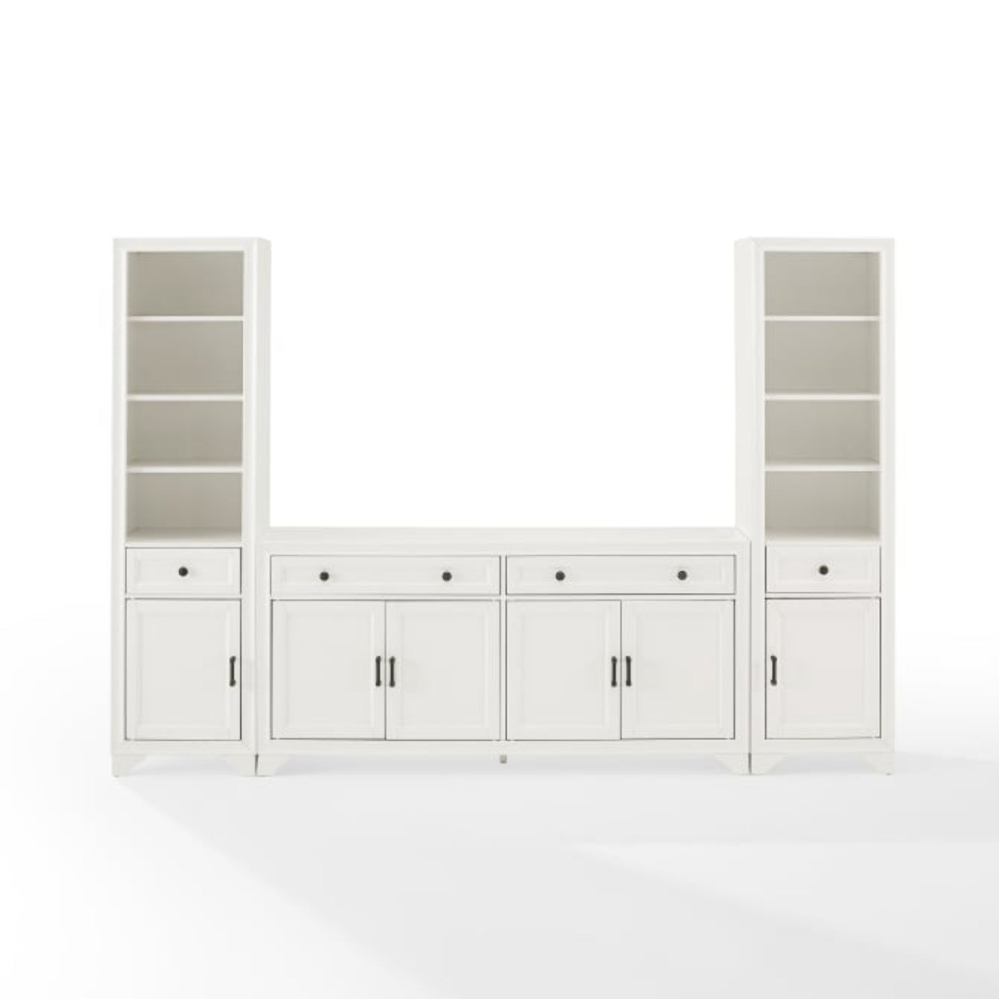 Crosley Tara 3pc Sideboard And Bookcase Set - KF33014