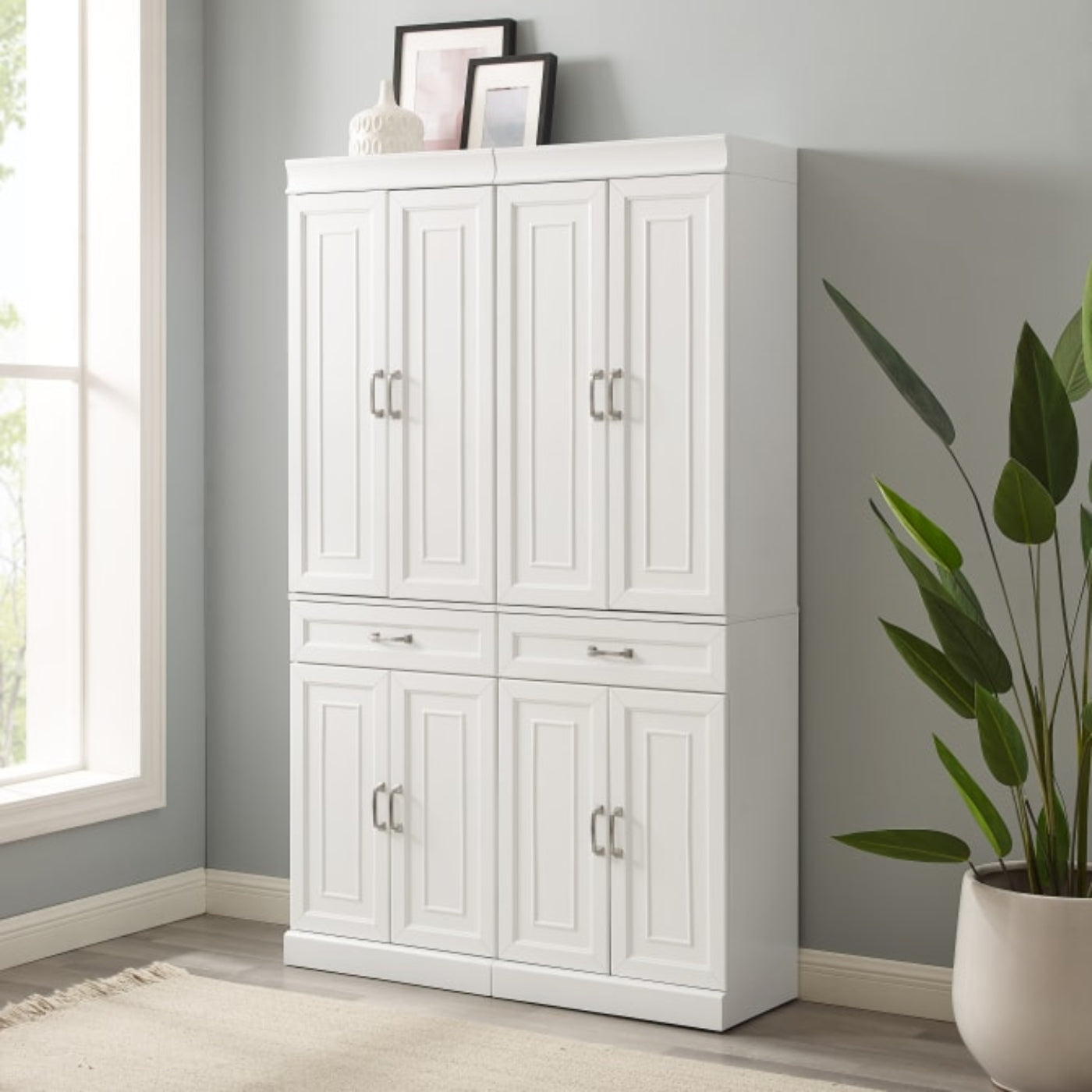 Crosley Stanton 2pc Pantry Set White - KF33033WH