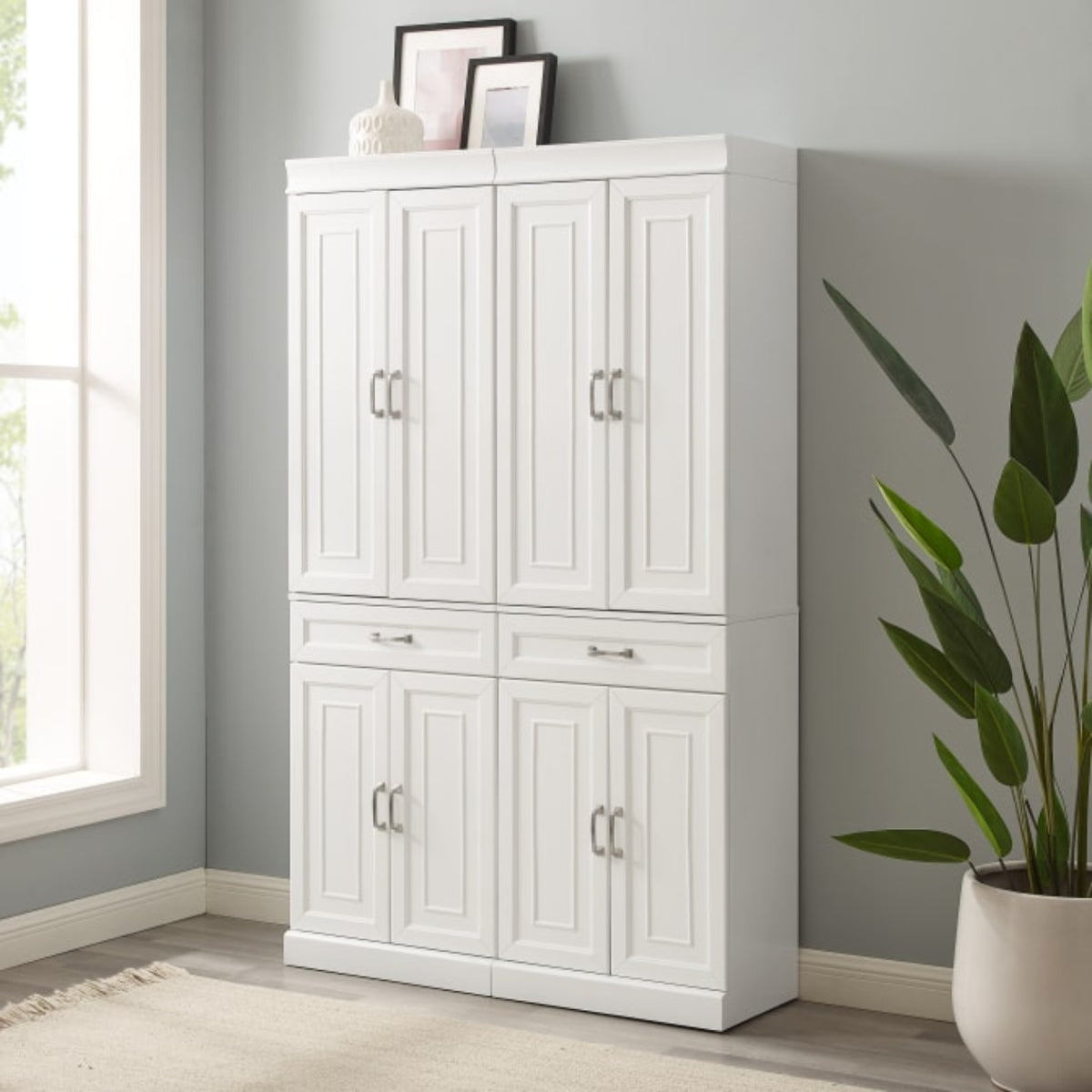 Crosley Stanton 2pc Pantry Set White - KF33033WH