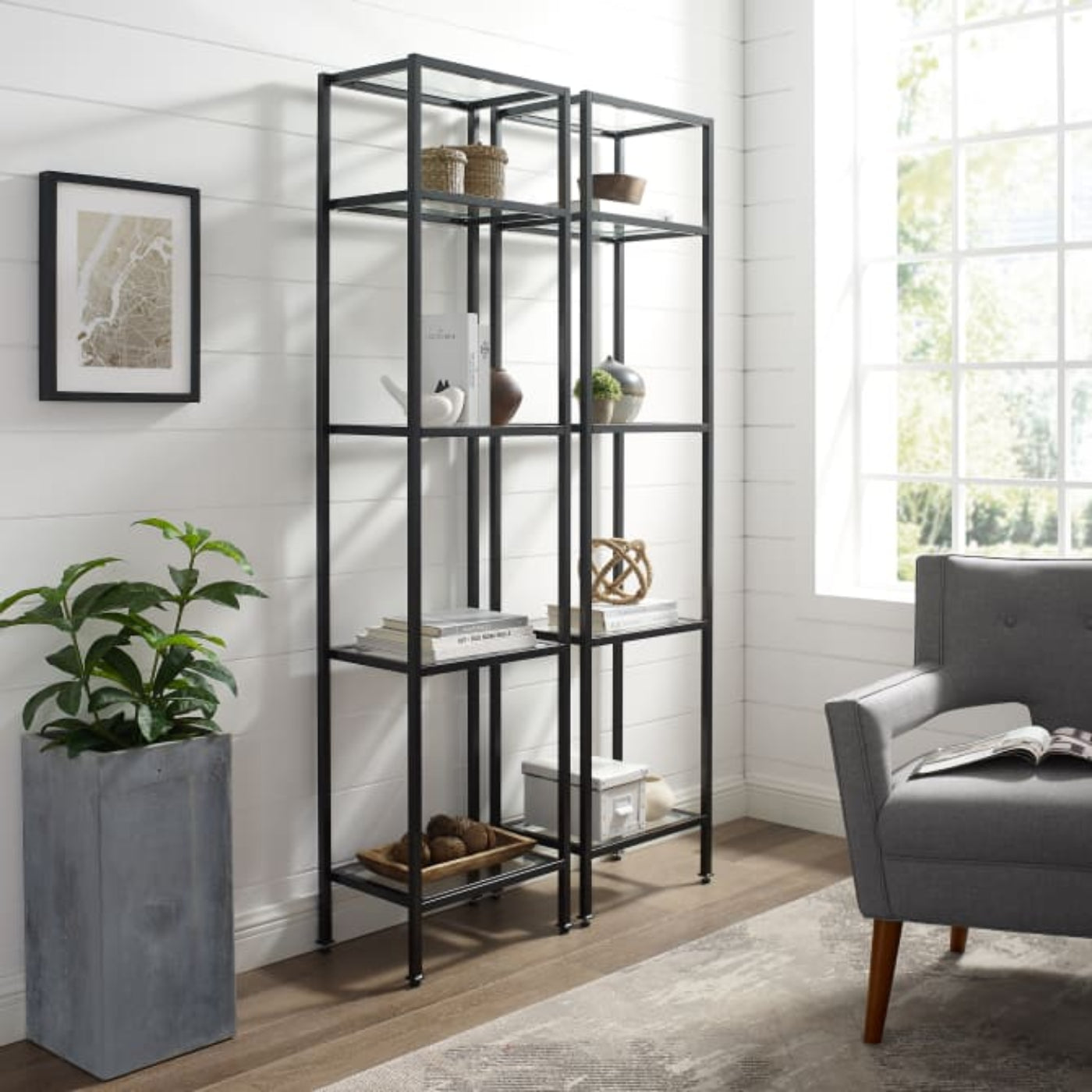 Crosley Aimee 36 Inch 2pc Etagere Set - KF6005