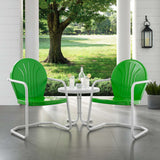 Crosley Griffith 3pc Outdoor Metal Armchair Set - KO10004