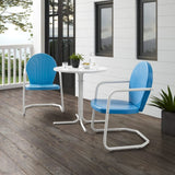 Crosley Griffith 3pc Outdoor Metal Bistro Set - KO10008