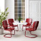 Crosley Ridgeland 104.50 Inch 5pc Outdoor Metal Dining Set - KO10015