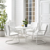 Crosley Ridgeland 104.50 Inch 5pc Outdoor Metal Dining Set - KO10015