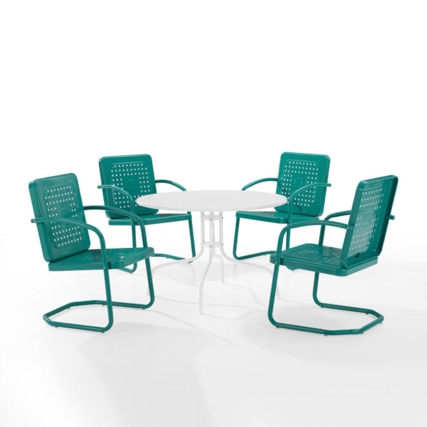 Crosley Bates 101 Inch 5pc Outdoor Metal Dining Set - KO10017