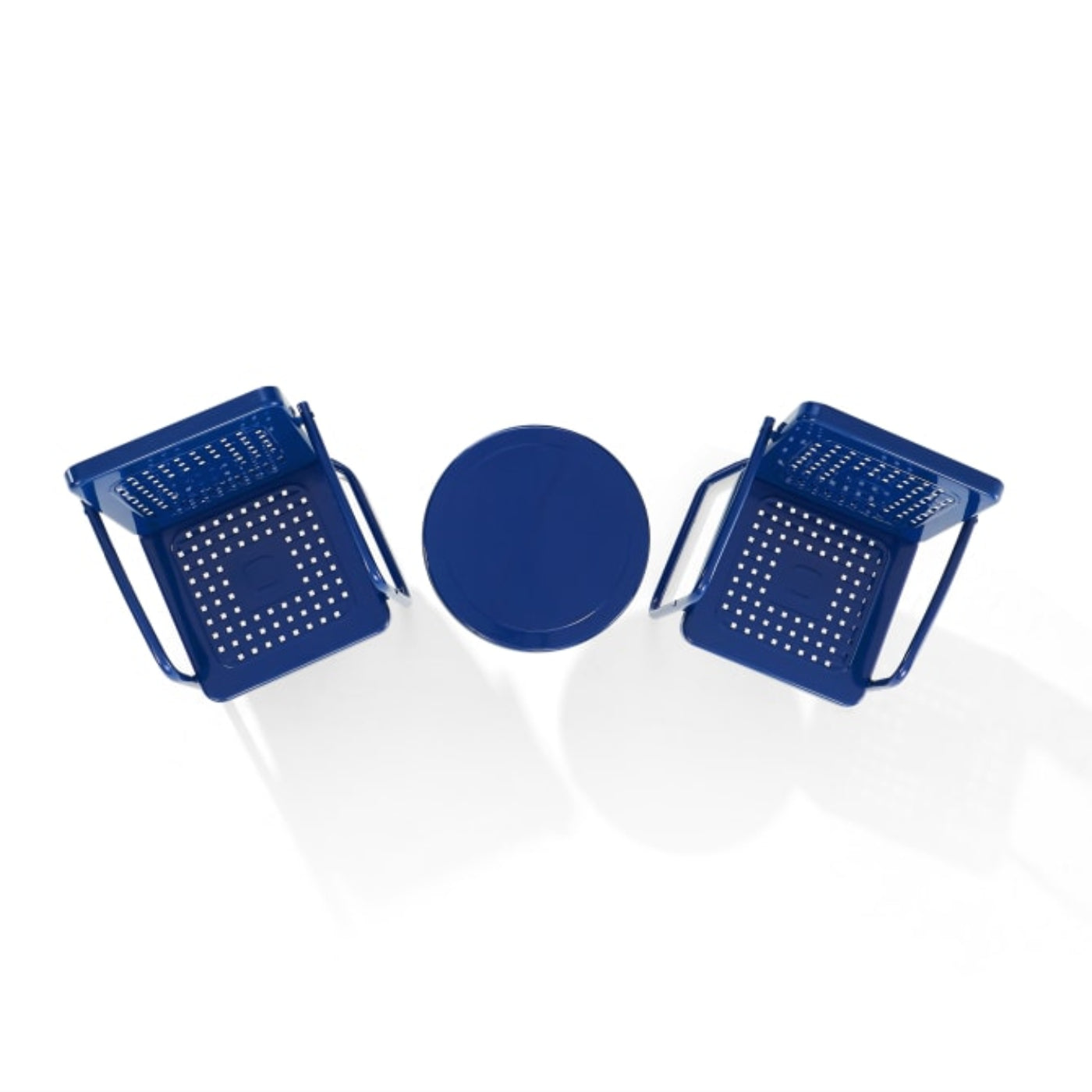 Crosley Bates 84 Inch 3pc Outdoor Metal Chair Set - KO10019