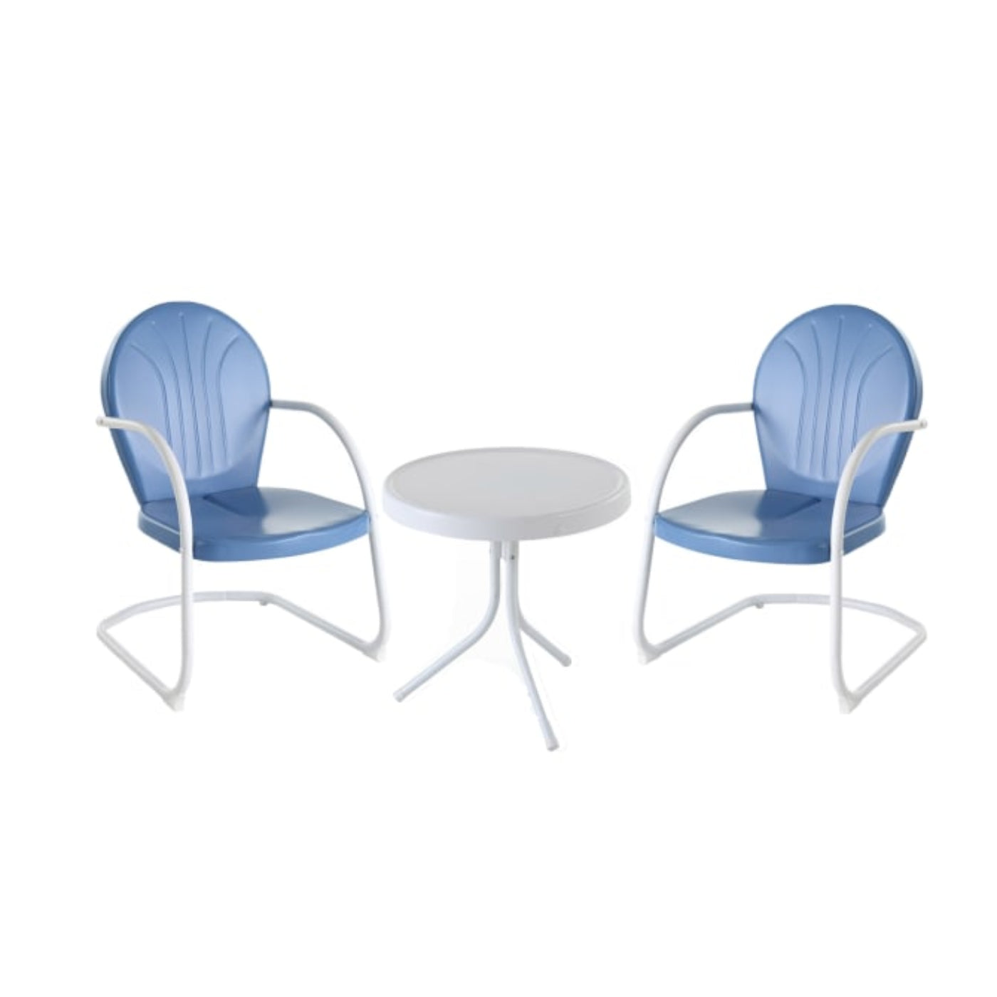 Crosley Griffith 3pc Outdoor Metal Armchair Set - KO10004