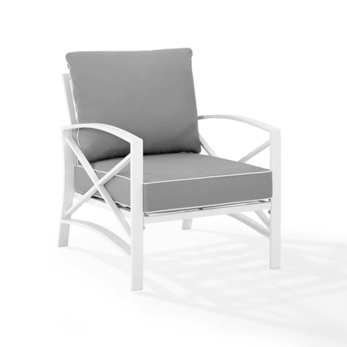 Crosley Kaplan 29 Inch Outdoor Metal Armchair - KO60007