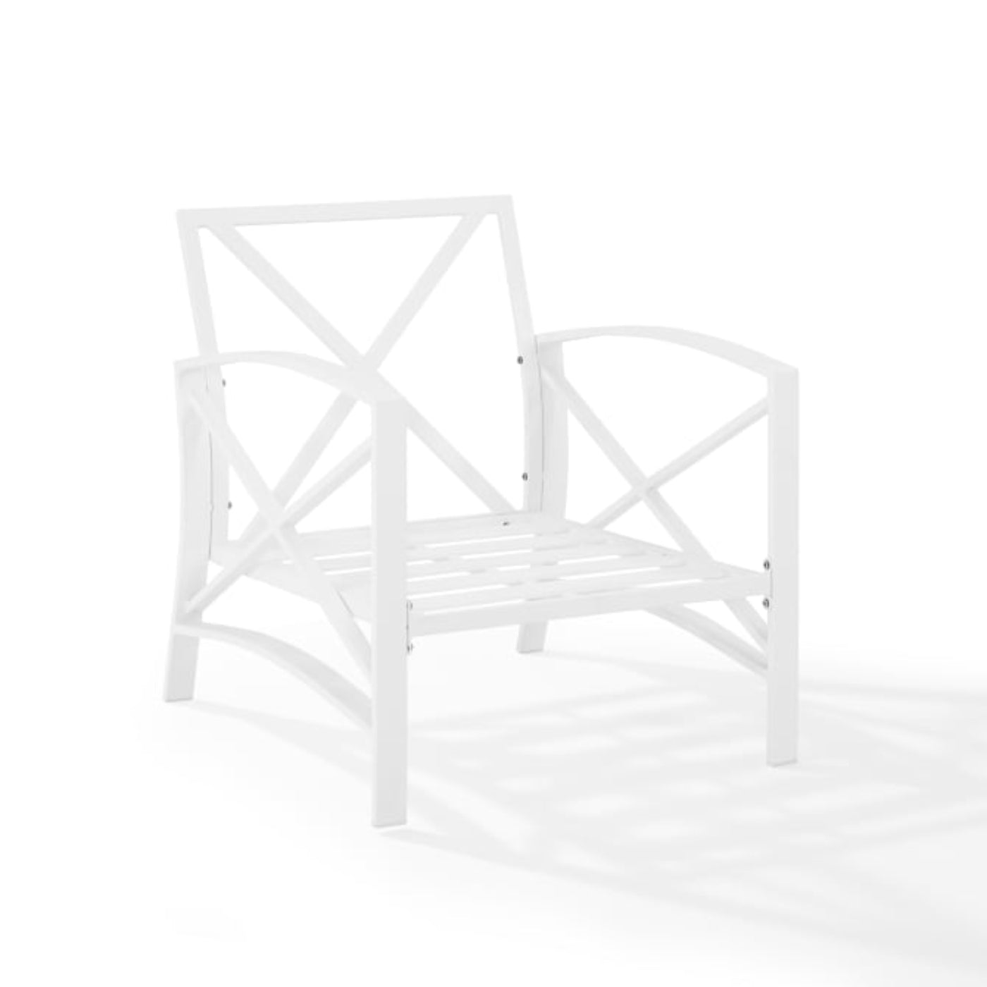 Crosley Kaplan 29 Inch Outdoor Metal Armchair - KO60007
