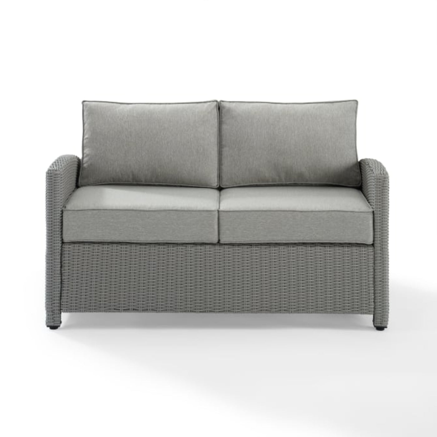 Crosley Bradenton 55 Inch Outdoor Wicker Loveseat - KO70022